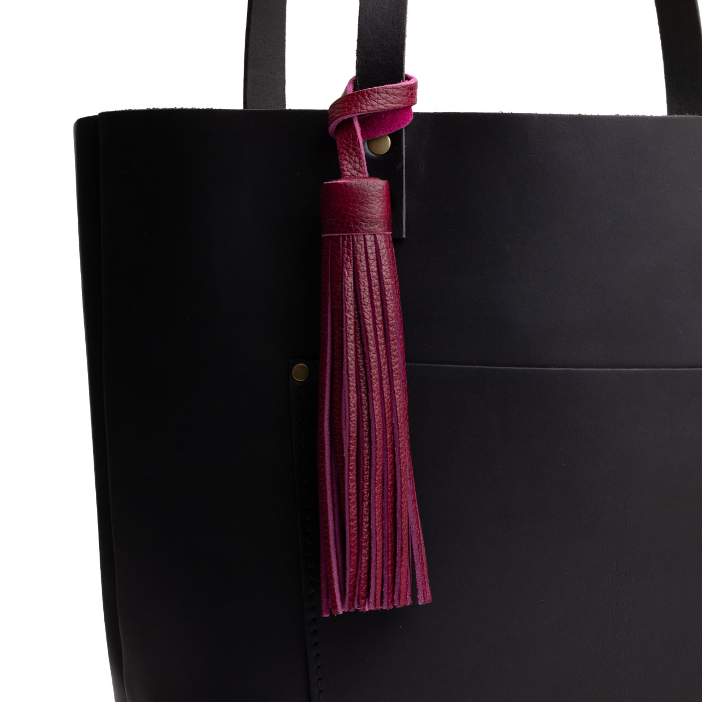 Handmade Leather Tassel for Bags - 2 Sizes & Multiple Colors