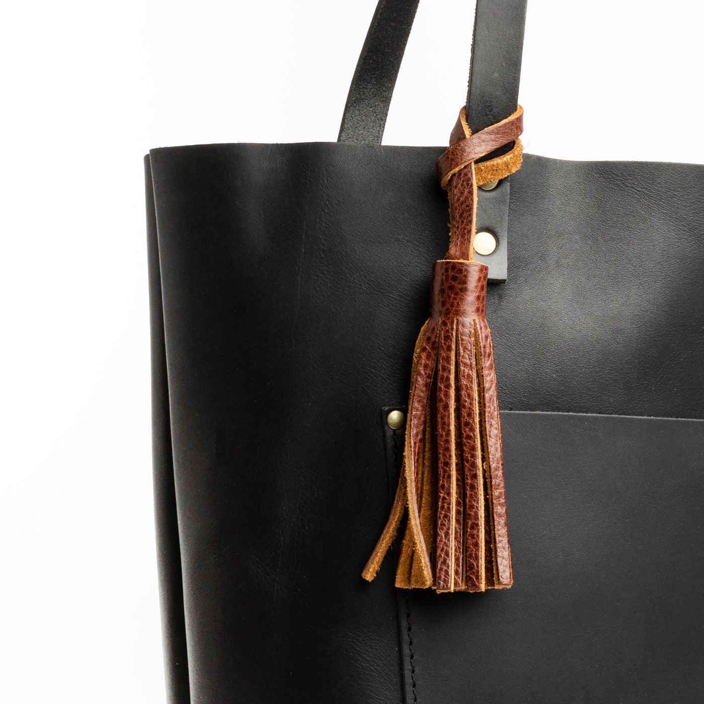 Handmade Leather Tassel for Bags - 2 Sizes & Multiple Colors