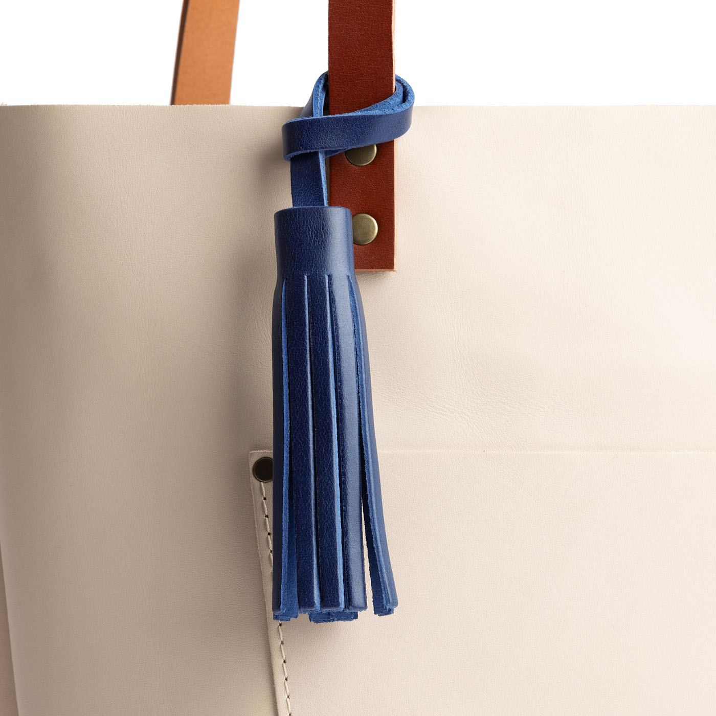 Handmade Leather Tassel for Bags - 2 Sizes & Multiple Colors