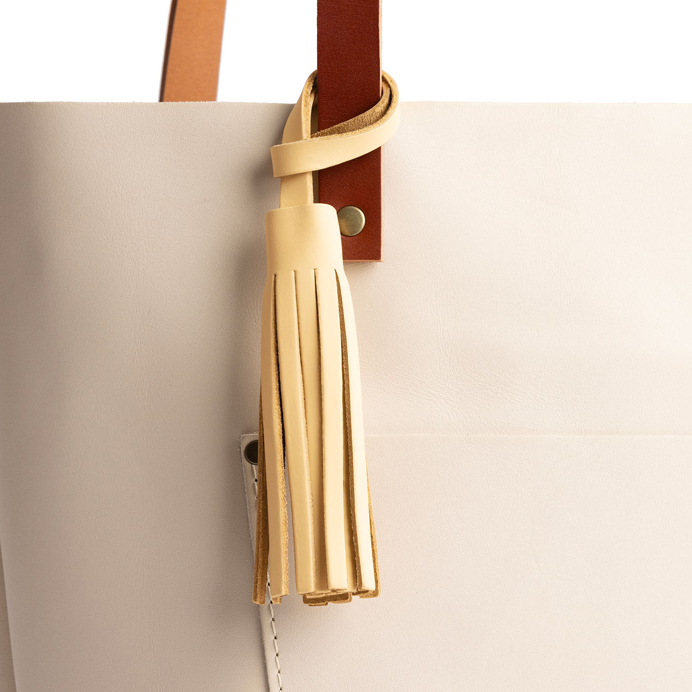 Handmade Leather Tassel for Bags - 2 Sizes & Multiple Colors