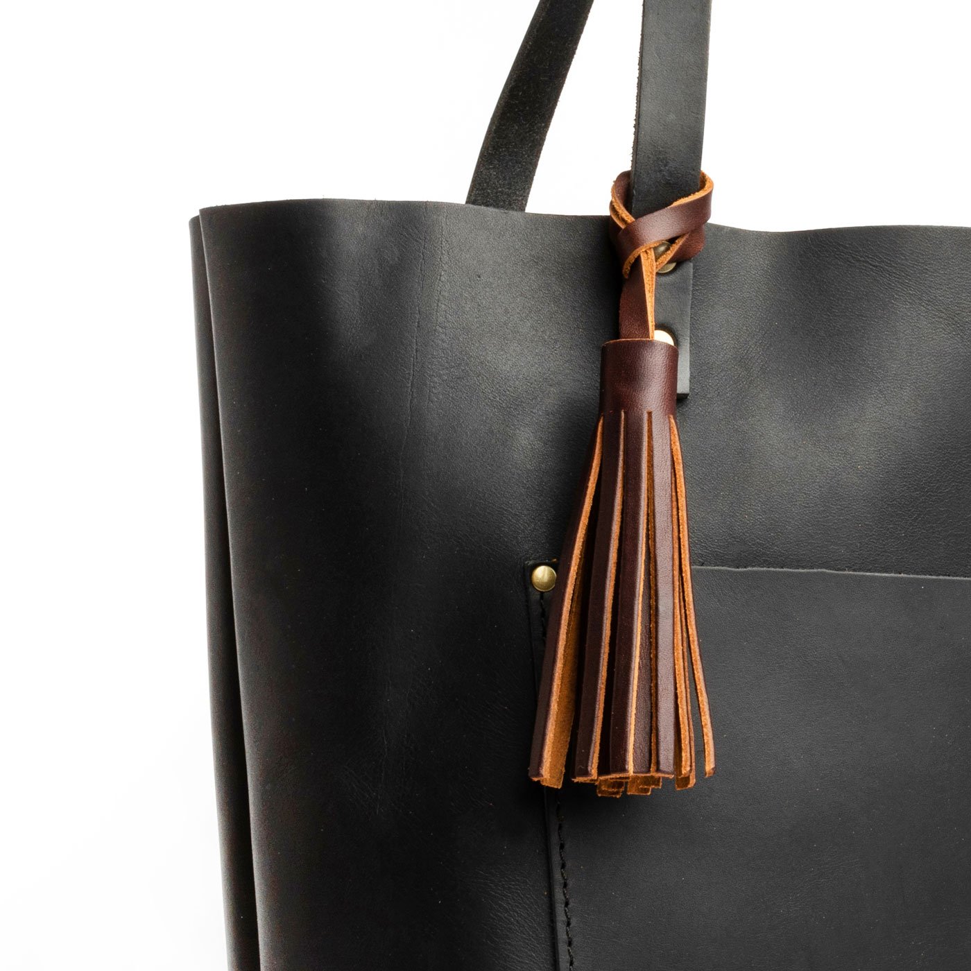 Handmade Leather Tassel for Bags - 2 Sizes & Multiple Colors