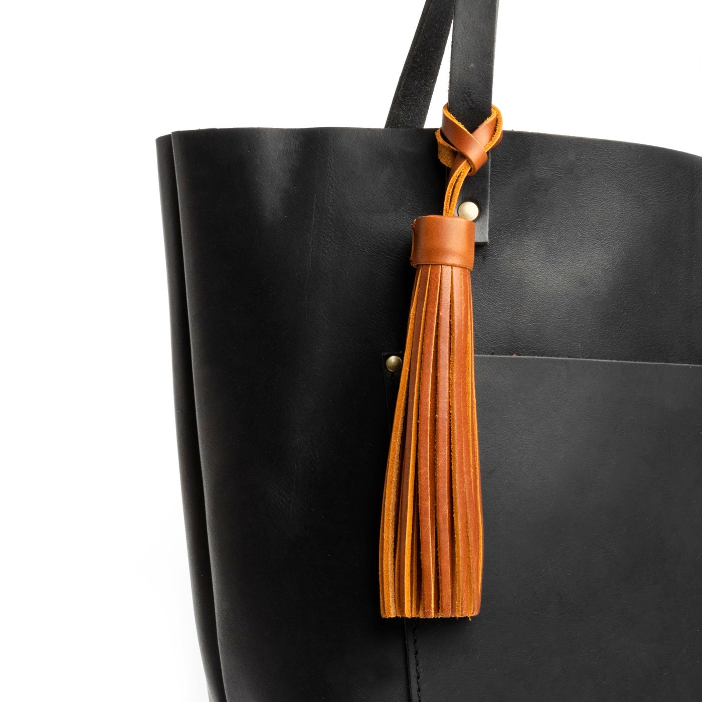 Handmade Leather Tassel for Bags - 2 Sizes & Multiple Colors