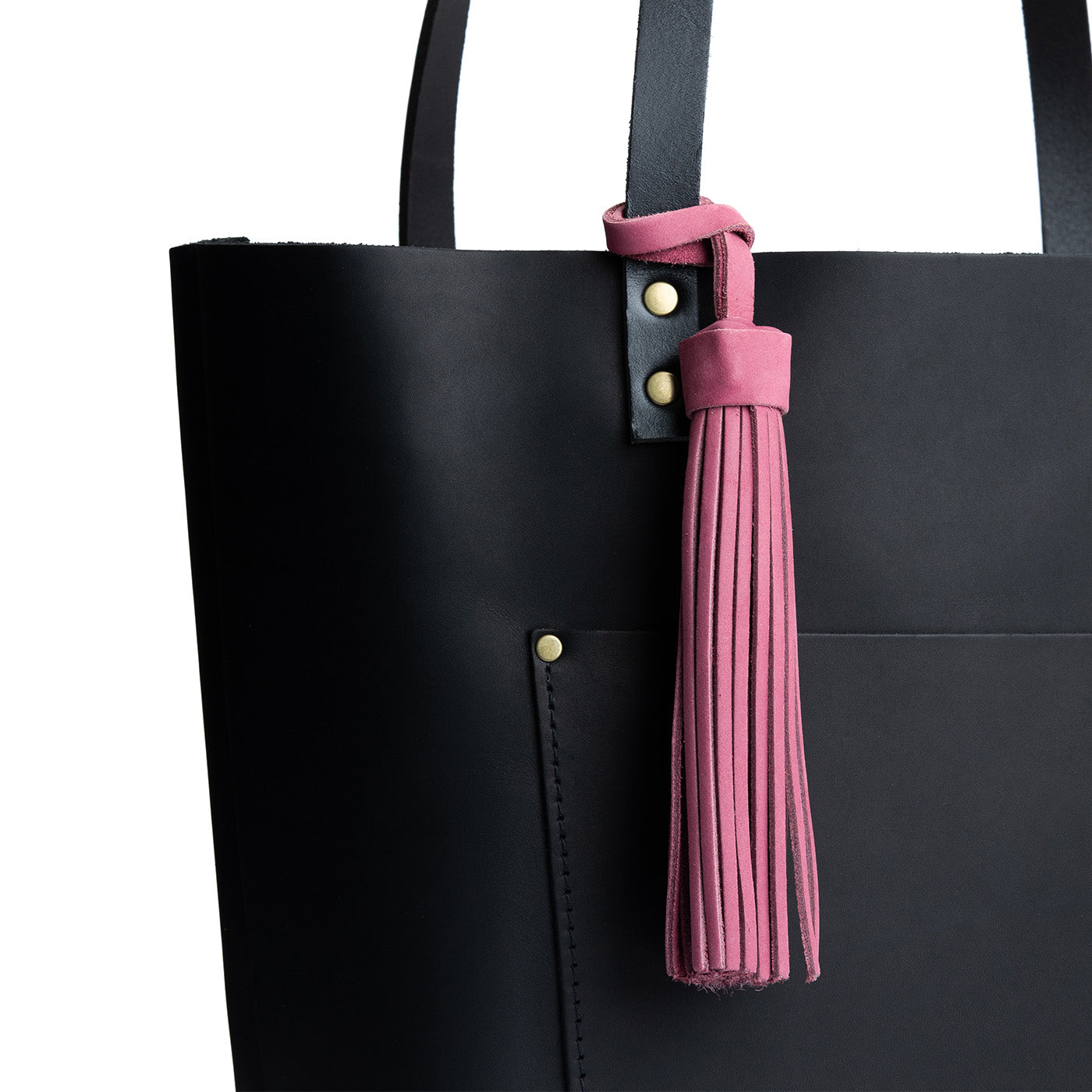 Handmade Leather Tassel for Bags - 2 Sizes & Multiple Colors
