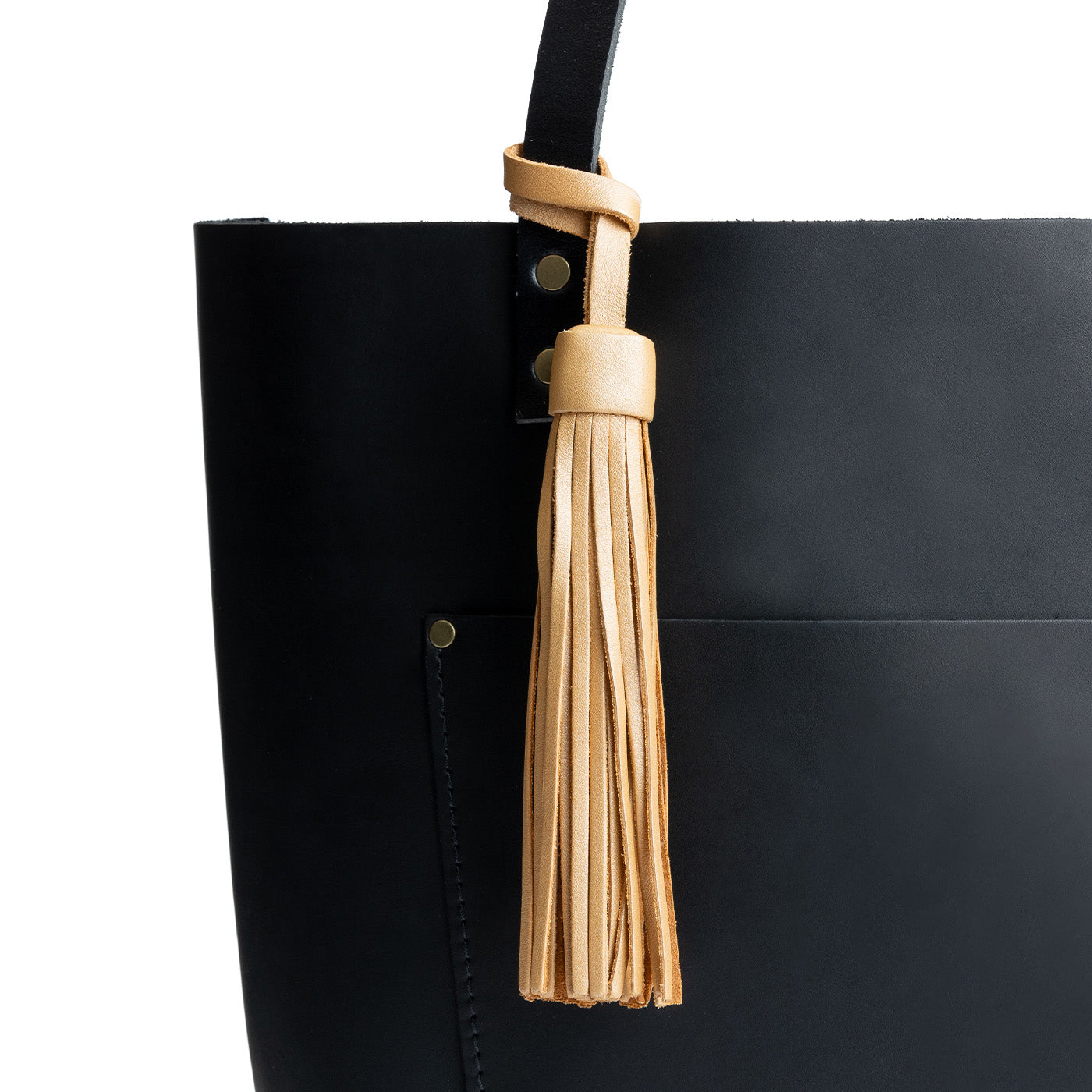 Handmade Leather Tassel for Bags - 2 Sizes & Multiple Colors