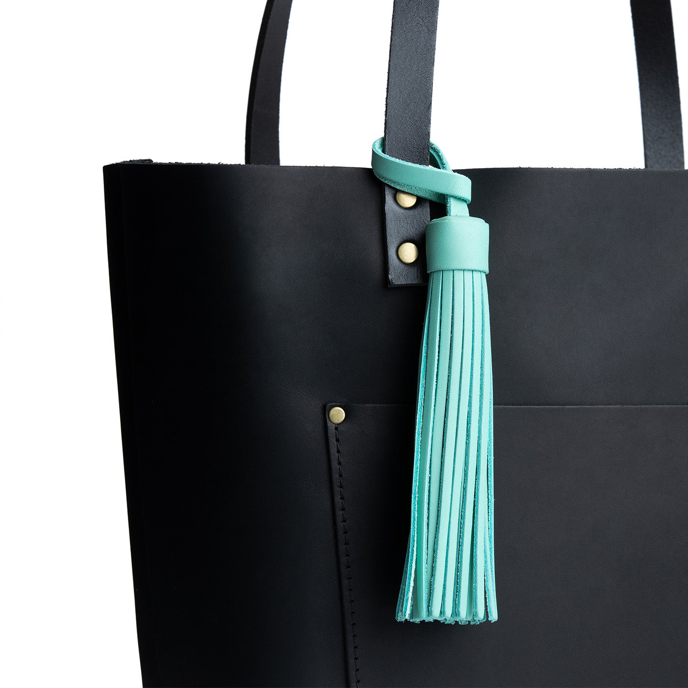 Handmade Leather Tassel for Bags - 2 Sizes & Multiple Colors
