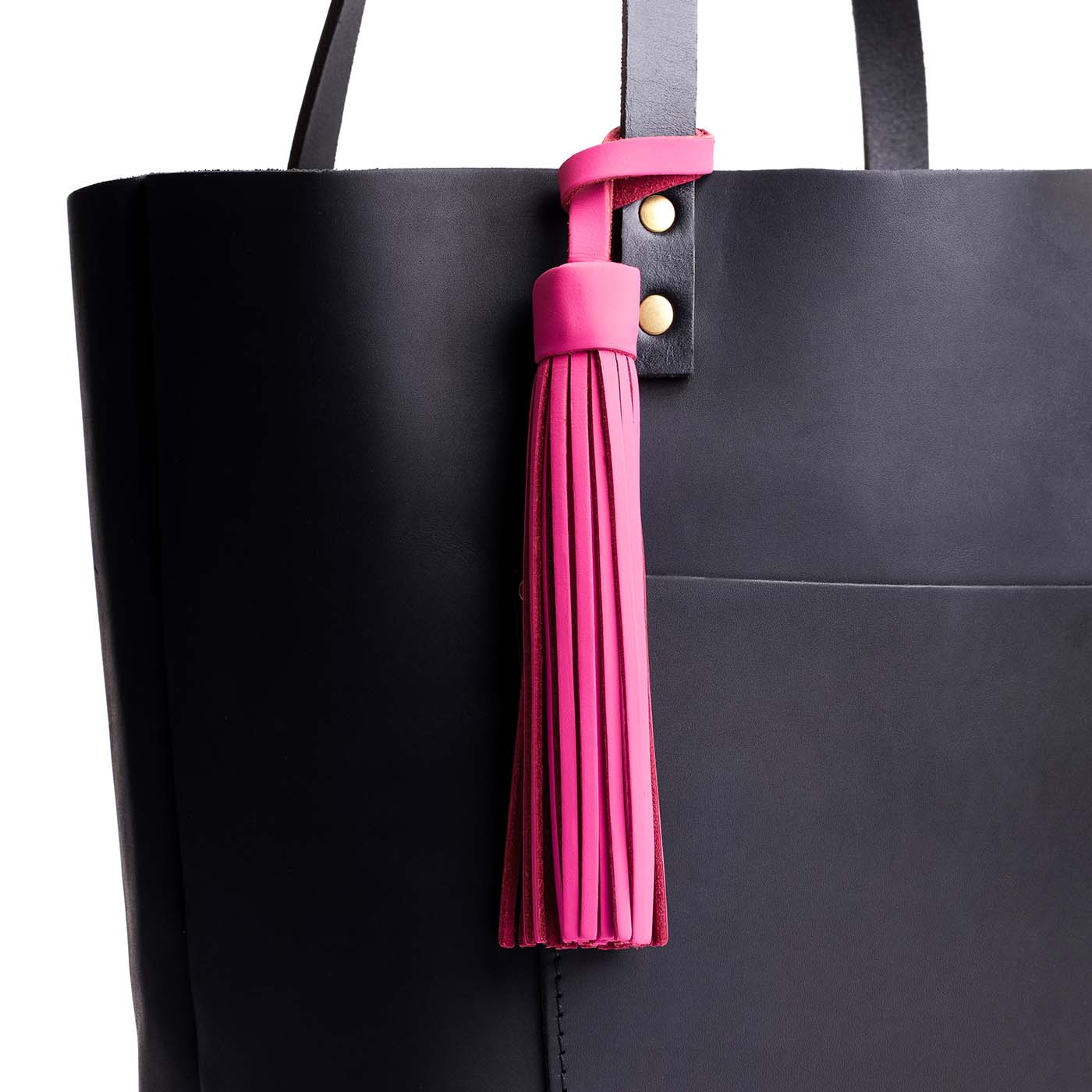 Handmade Leather Tassel for Bags - 2 Sizes & Multiple Colors