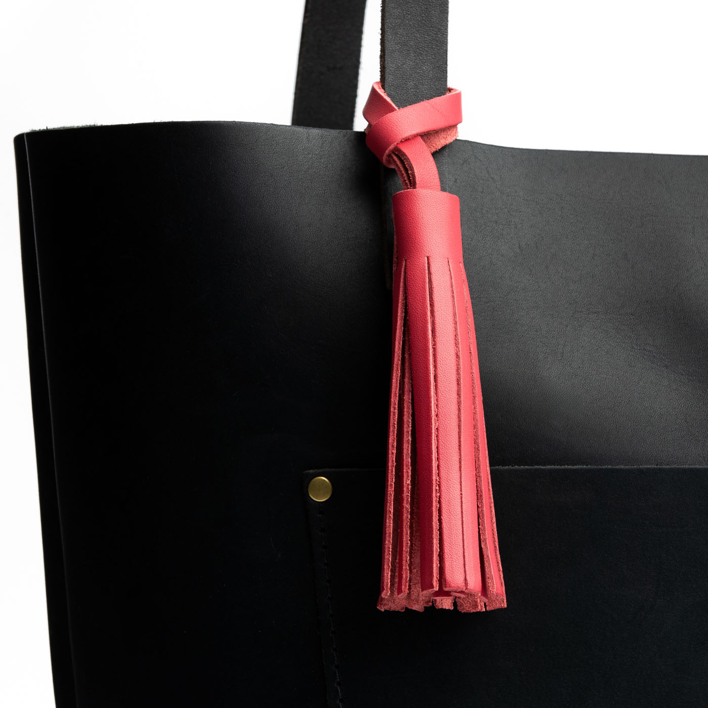 Handmade Leather Tassel for Bags - 2 Sizes & Multiple Colors